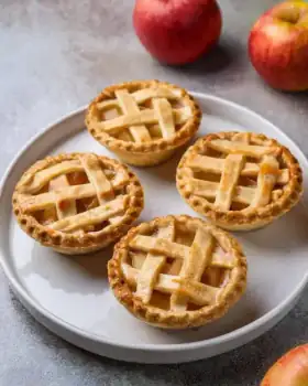 Mini pie de manzana